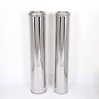 Twist Double Wall Stainless Steel Chimney Pipe Black Powder Coating Durable