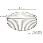 Polishing 55cm Stainless Steel Round BBQ Grill With Handle